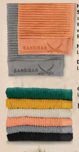 Trends Möbel Sansibar Handtuchserie Coast Angebot