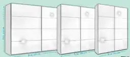 Trends Möbel Kleiderschrank-Programm Mattea Lack Angebot