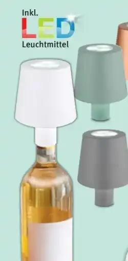 Trends Möbel Akku-Flaschenleuchte Yara Angebot