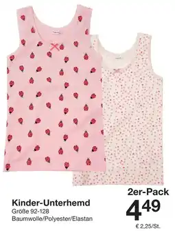 Zeeman Kinder-Unterhemd Angebot