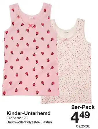 Zeeman Kinder-Unterhemd Angebot