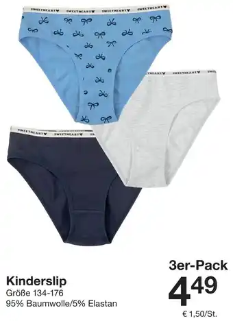 Zeeman Kinderslip Angebot