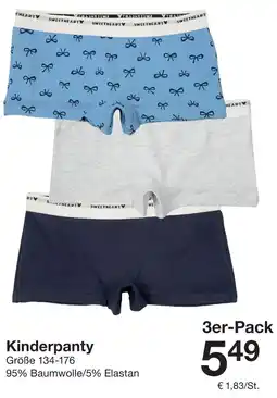 Zeeman Kinderpanty Angebot
