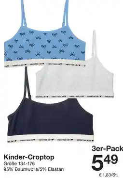 Zeeman Kinder-Croptop Angebot