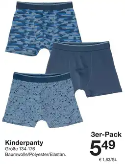 Zeeman Kinderpanty Angebot
