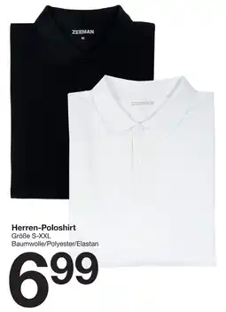 Zeeman Herren-Poloshirt Angebot