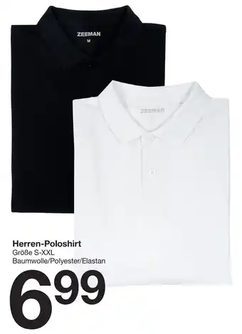 Zeeman Herren-Poloshirt Angebot