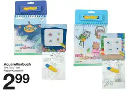 Zeeman Aquarellierbuch Angebot