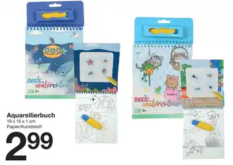 Zeeman Aquarellierbuch Angebot