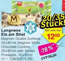 Jawoll Langnese Eis am Stiel Angebot