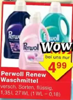 Jawoll Perwoll Renew Waschmittel Angebot