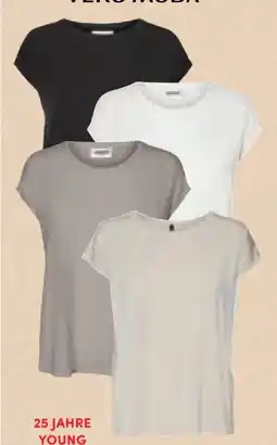 AWG Mode Vero Moda Damen T-Shirt Ava Plain Angebot