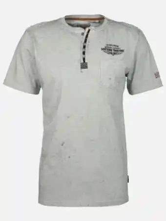 AWG Mode Southern Territory Herren Henley-Shirt Angebot
