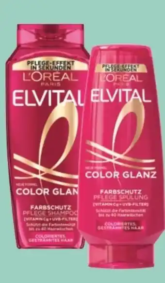 Rossmann L'Oréal Paris Elvital Shampoo Color-Glanz Angebot