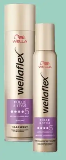 Rossmann Wella Wellaflex Fülle & Style Haarspray Angebot