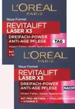 Rossmann L'Oréal Paris Revitalift Laser X3 Tagespflege Angebot
