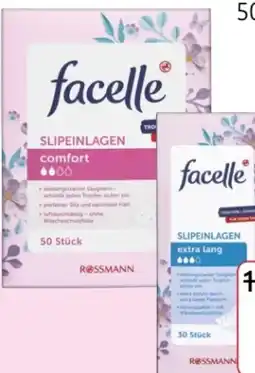 Rossmann Facelle Slipeinlagen Extra Lang Angebot