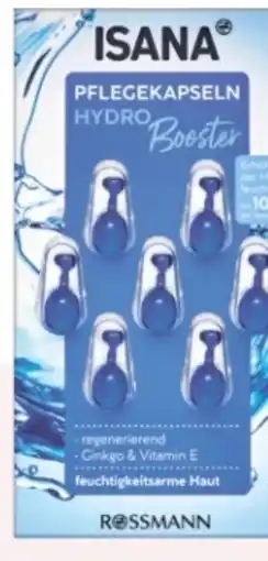 Rossmann Isana Pflegekapseln Hydro Booster Angebot