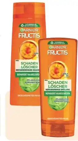 Rossmann Garnier Fructis Schaden Löscher Aufbau-Shampoo Angebot