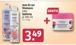 Rossmann Jean & Len Shampoo Angebot