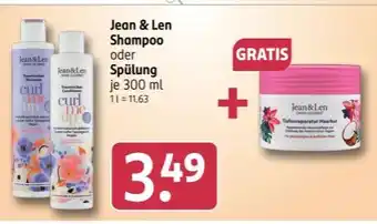 Rossmann Jean & Len Shampoo Angebot