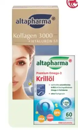 Rossmann Altapharma Kollagen 3.000 + Hyaluron 50 Angebot
