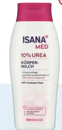 Rossmann Isana Med Urea Körpermilch Angebot