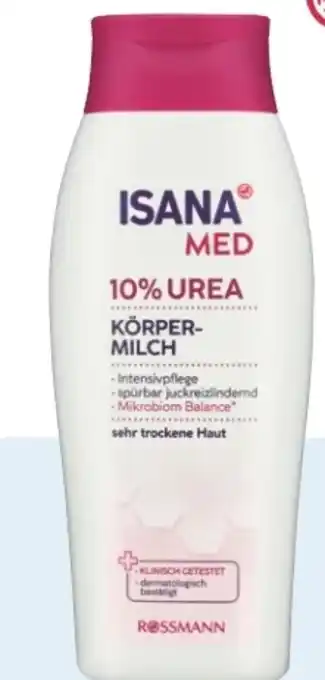 Rossmann Isana Med Urea Körpermilch Angebot