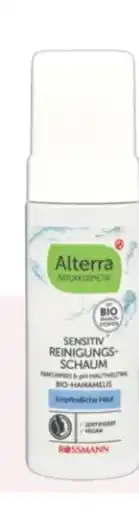 Rossmann Alterra Sensitiv Reinigungsschaum Angebot