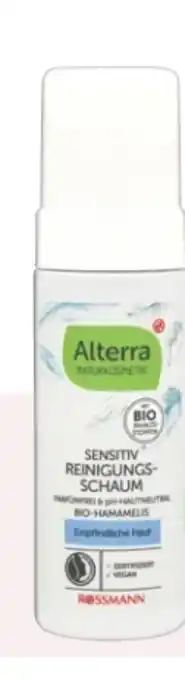 Rossmann Alterra Sensitiv Reinigungsschaum Angebot