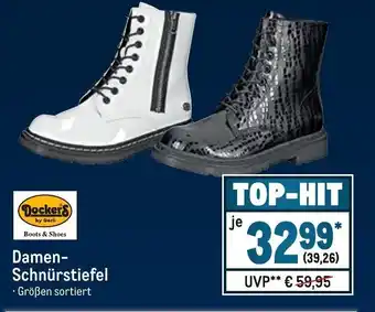 METRO Damen Schnürstiefel Angebot