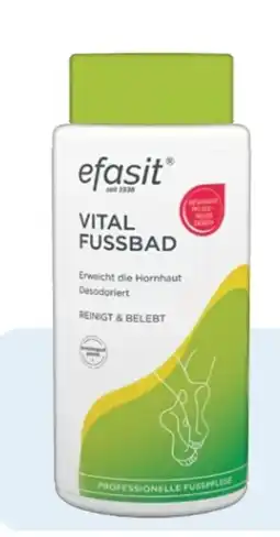 Rossmann Efasit Vital Fußbad Angebot