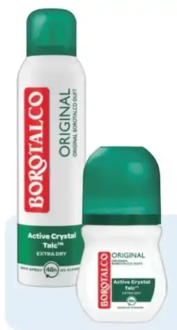 Rossmann Borotalco Soft Active Crystal Talc Deospray Angebot