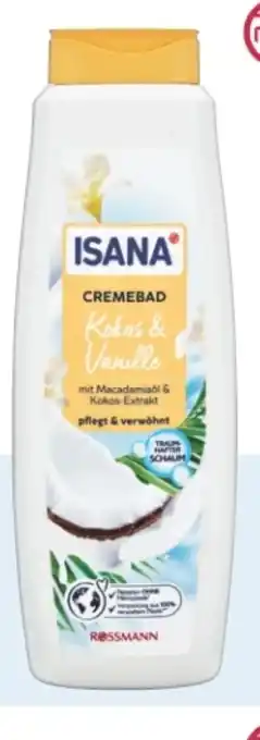 Rossmann Isana Cremebad Angebot