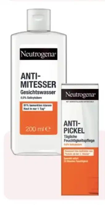 Rossmann Neutrogena Anti-Mitesser Gesichtswasser Angebot