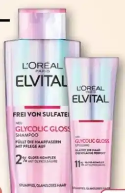 Rossmann L'Oréal Paris Elvital Glycolic Gloss Shampoo Angebot