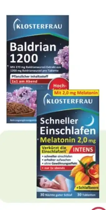 Rossmann Klosterfrau Baldrian 1200 Angebot