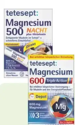 Rossmann Tetesept Magnesium 500 Nacht Angebot