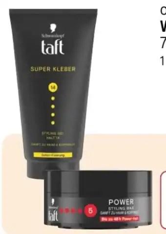 Rossmann Schwarzkopf Taft Gel Angebot