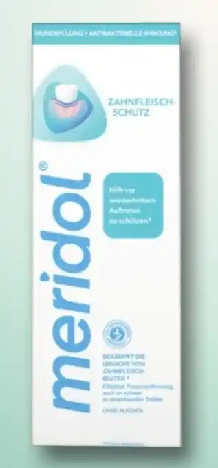 Rossmann Meridol Mundspülung Zahnfleischschutz Angebot