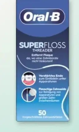 Rossmann Oral-B Superfloss Zahnseide Angebot