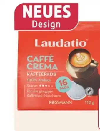 Rossmann Laudatio Kaffeepads Angebot