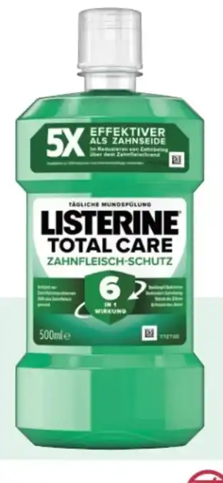 Rossmann Listerine Total Care Mundspülung Angebot