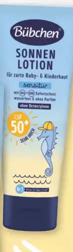 Rossmann Bübchen Sensitive Sonnenlotion LSF 50 + Angebot