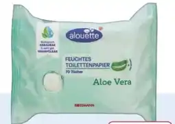 Rossmann Alouette Feuchtes Toilettenpapier Angebot
