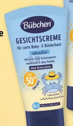 Rossmann Bübchen Gesichtscreme Sensitiv LSF 50+ Angebot