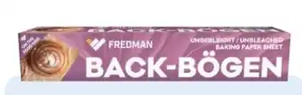 Rossmann Fredman Back-Bögen Backpapier-Zuschnitte Angebot