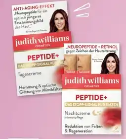 Rossmann Judith Williams Cosmetics Peptide+ Tagescreme Angebot