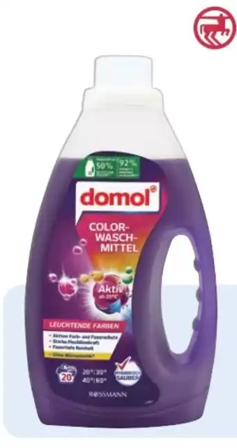 Rossmann Domol Colorwaschmittel Flüssig Angebot
