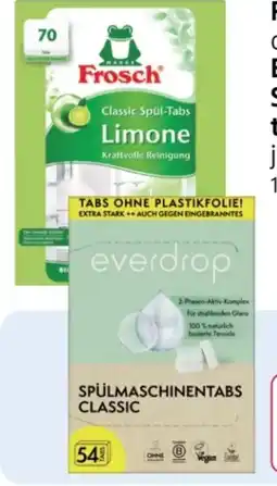 Rossmann Frosch Limone Spülmaschinentabs Angebot
